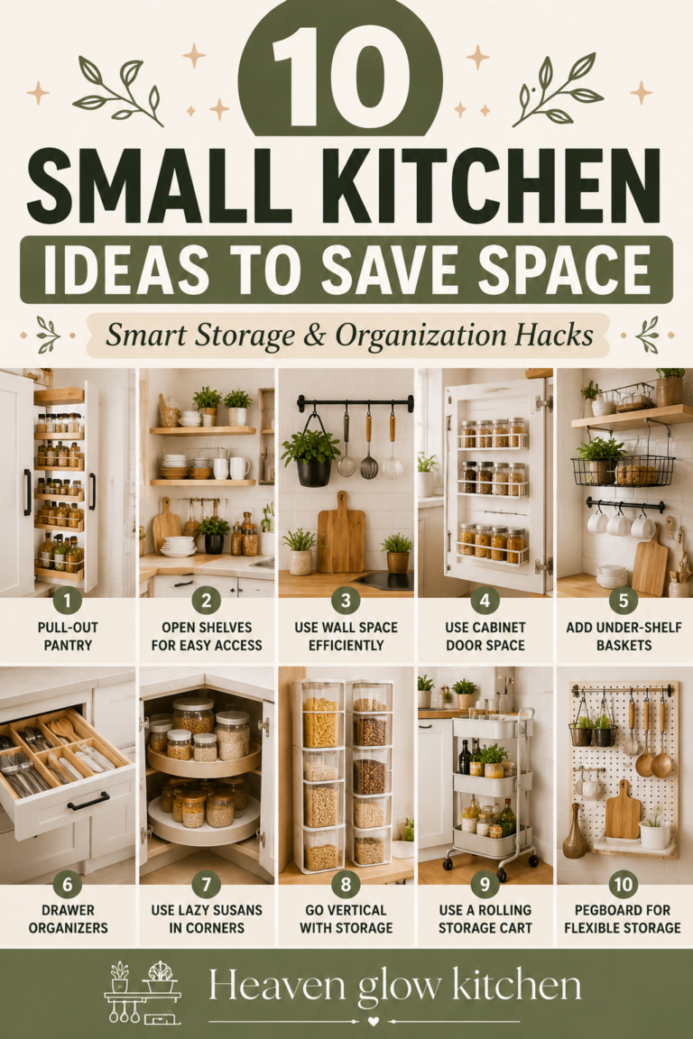 10 Smart Kitchen Organization Ideas for Small Spaces