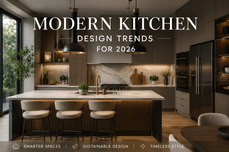 Modern Kitchen Design Trends for 2026