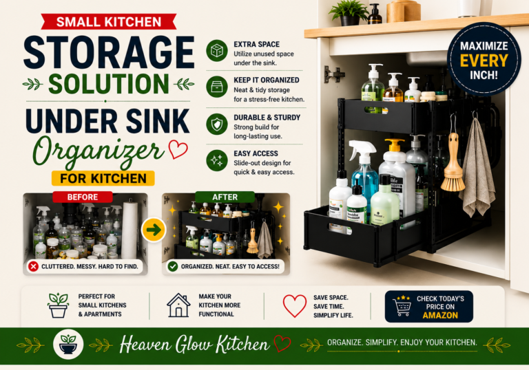 Best Under Sink Organizer for Kitchen Cabinets (2026 Buying Guide)