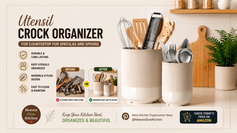 Best Utensil Crock Organizer for Kitchen Countertops (2026 Review)